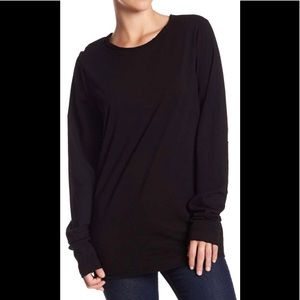 NWOT Three Dots XL Black Knit Top